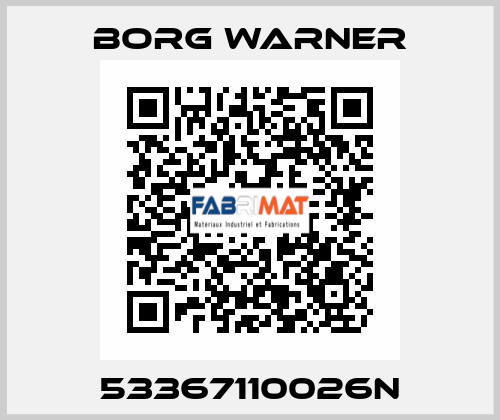 53367110026N Borg Warner