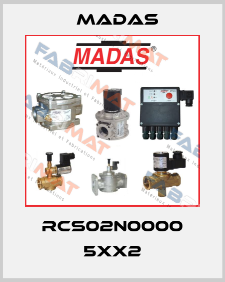 RCS02N0000 5XX2 Madas