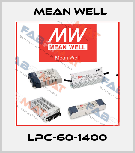 LPC-60-1400 Mean Well