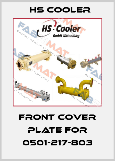 Front Cover Plate for 0501-217-803 HS Cooler