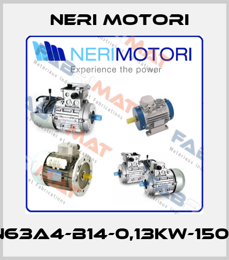 IN63A4-B14-0,13kW-1500 Neri Motori