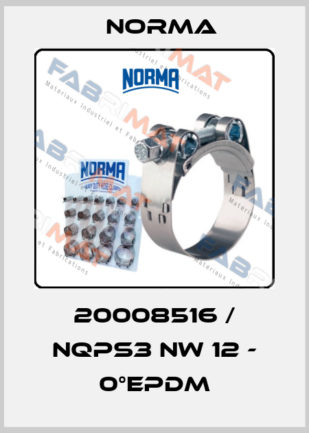 20008516 / NQPS3 NW 12 - 0°EPDM Norma