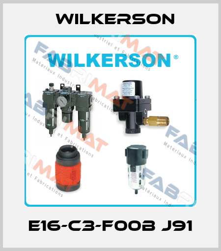 E16-C3-F00B J91 Wilkerson