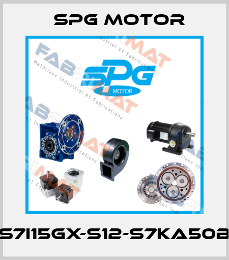 S7I15GX-S12-S7KA50B Spg Motor