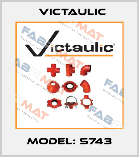 Model: S743 Victaulic