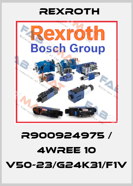 R900924975 / 4WREE 10 V50-23/G24K31/F1V Rexroth