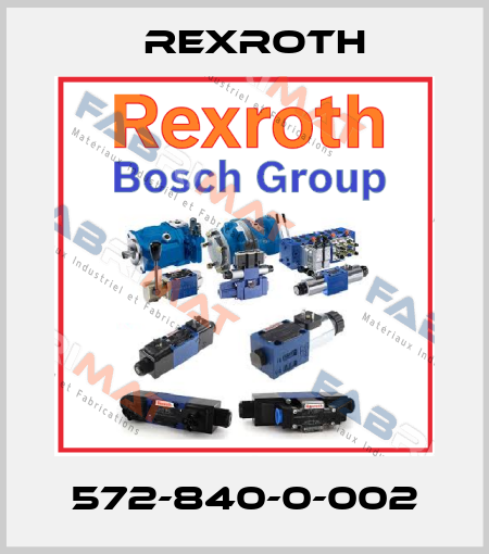 572-840-0-002 Rexroth