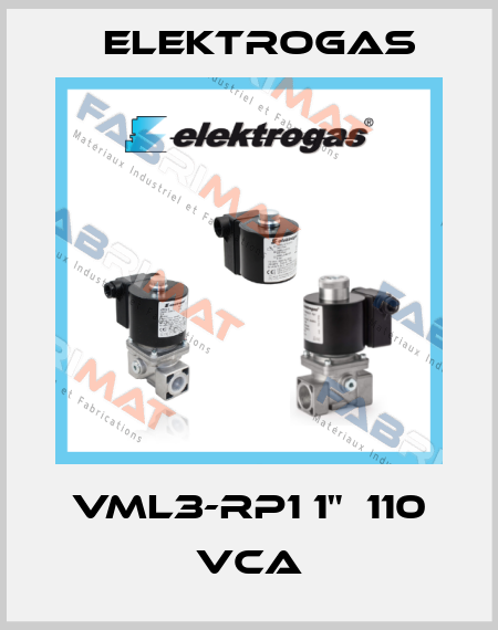 VML3-RP1 1"  110 VCA Elektrogas