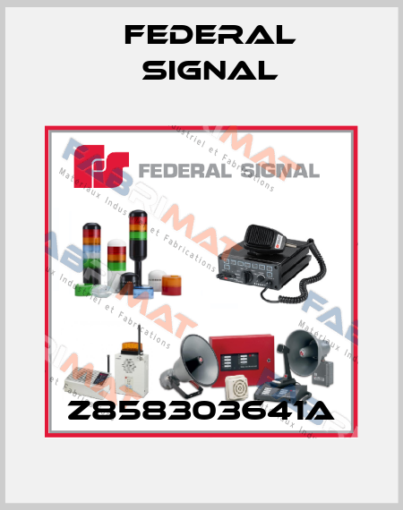 Z858303641A FEDERAL SIGNAL