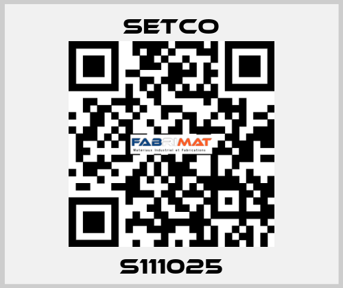 S111025 SETCO