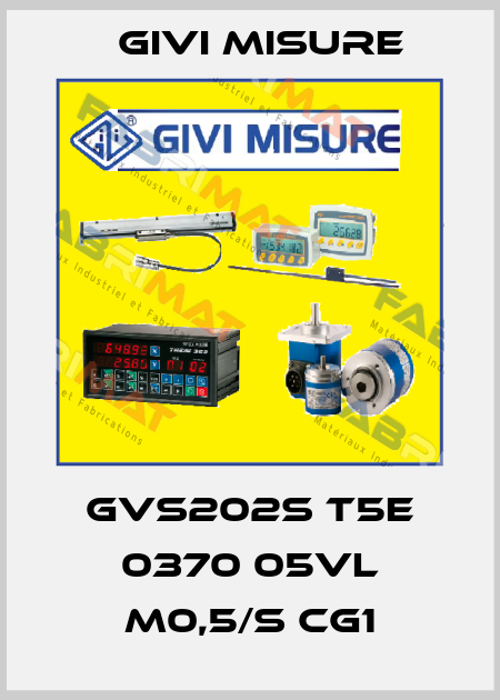 GVS202S T5E 0370 05VL M0,5/S CG1 Givi Misure