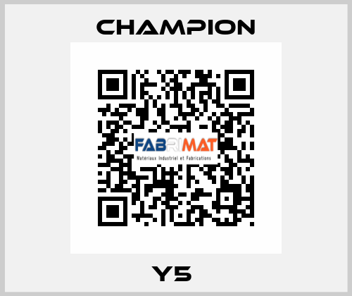 Y5  Champion