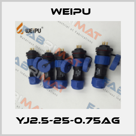 YJ2.5-25-0.75AG Weipu