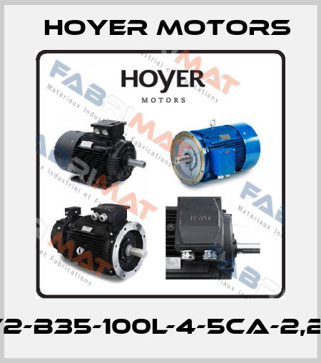 MOT-EC-AT2-B35-100L-4-5CA-2,2-AOT-GAM Hoyer Motors