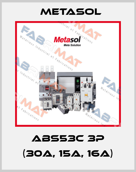 ABS53c 3P (30A, 15A, 16A) Metasol