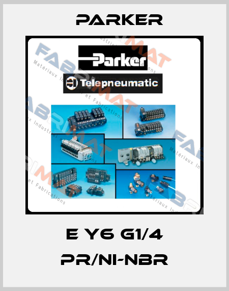 E Y6 G1/4 PR/NI-NBR Parker