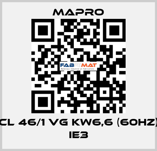 CL 46/1 VG kW6,6 (60Hz) IE3 Mapro