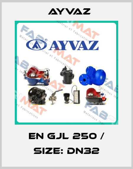 EN GJL 250 / size: DN32 Ayvaz