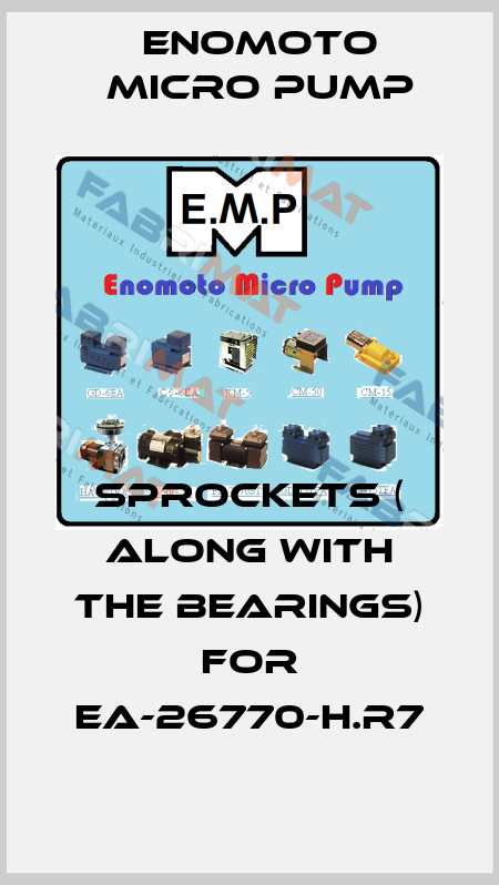 sprockets ( along with the bearings) for EA-26770-H.R7 Enomoto Micro Pump