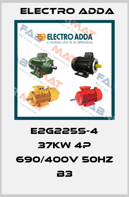 E2G225S-4 37kW 4P 690/400V 50Hz B3 Electro Adda