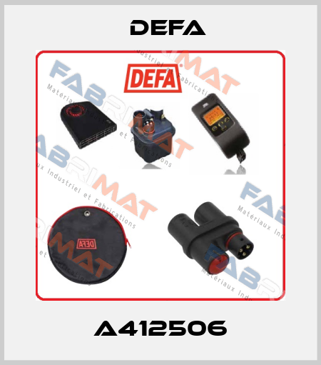 A412506 Defa