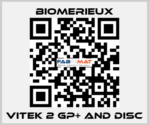 Vitek 2 GP+ and disc Biomerieux