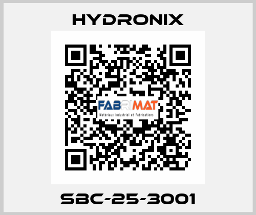 SBC-25-3001 HYDRONIX