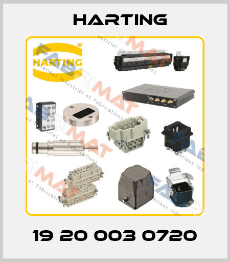 19 20 003 0720 Harting