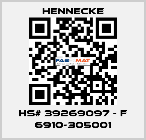 HS# 39269097 - F 6910-305001 Hennecke