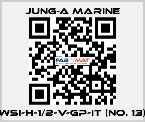 WSI-H-1/2-V-GP-IT (No. 13) JUNG-A MARINE