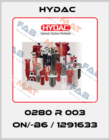 0280 R 003 ON/-B6 / 1291633 Hydac