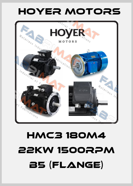 HMC3 180M4 22kW 1500rpm B5 (flange) Hoyer Motors