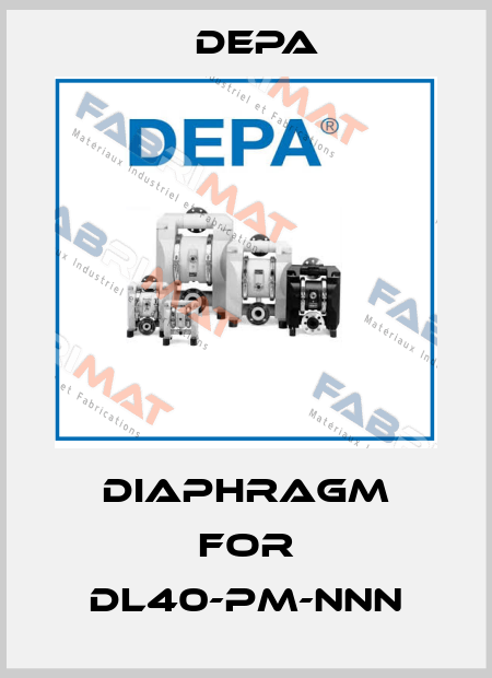 diaphragm for DL40-PM-NNN Depa