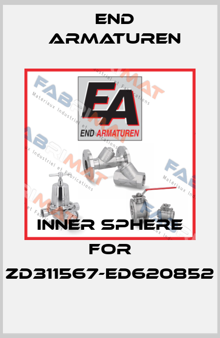 inner sphere for ZD311567-ED620852 End Armaturen
