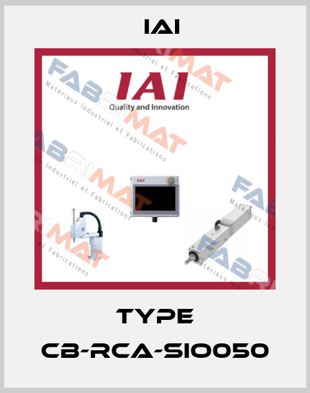 Type CB-RCA-SIO050 IAI