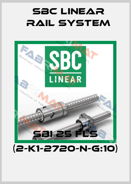 SBI 25 FLS (2-K1-2720-N-G:10) SBC Linear Rail System