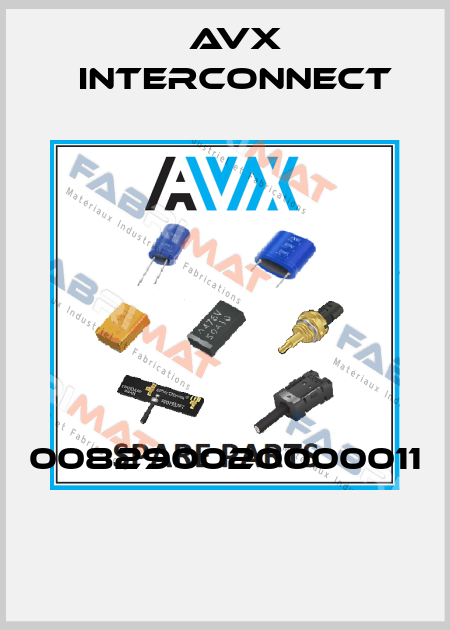 008290020000011  AVX INTERCONNECT