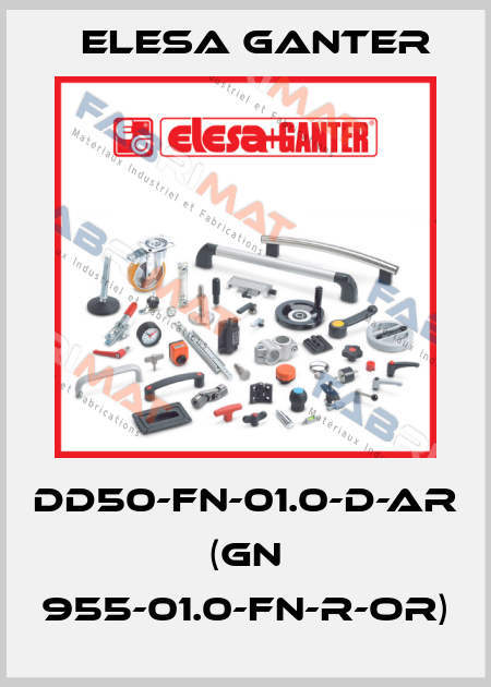DD50-FN-01.0-D-AR (GN 955-01.0-FN-R-OR) Elesa Ganter