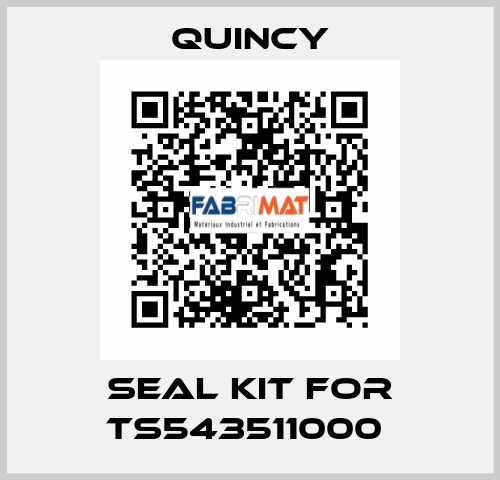 seal kit for TS543511000  Quincy