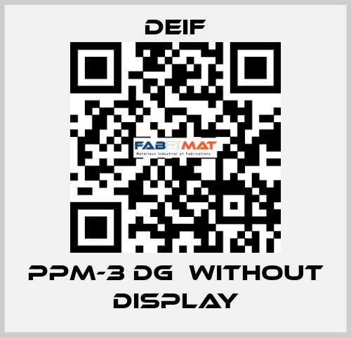 PPM-3 DG  without display Deif