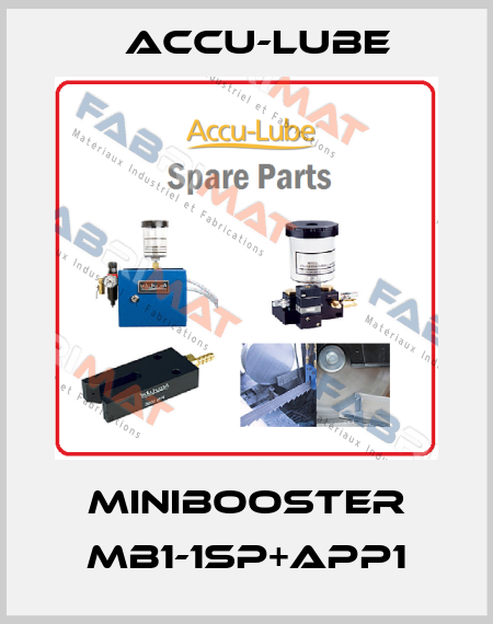 MiniBooster MB1-1SP+APP1 Accu-Lube