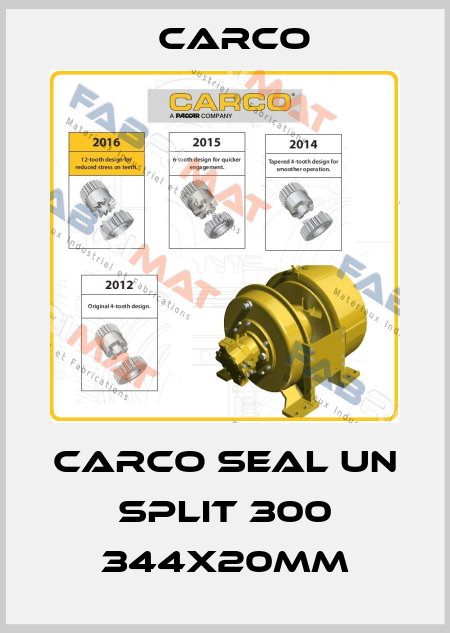CARCO SEAL UN SPLIT 300 344X20MM Carco