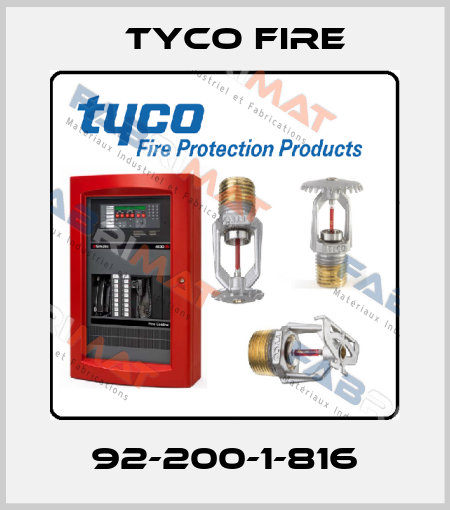 92-200-1-816 Tyco Fire