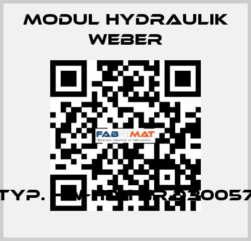 Typ. HW-HD-1 Nr.D30057 MODUL HYDRAULIK WEBER