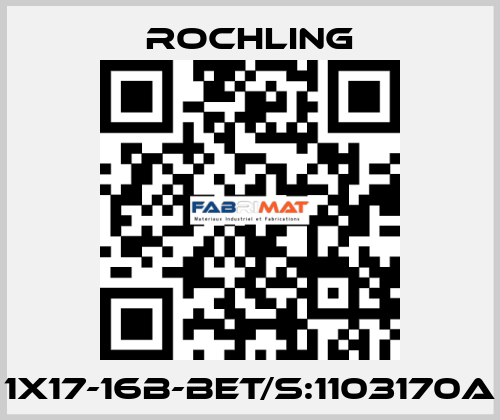 1X17-16B-BET/S:1103170A ROCHLING