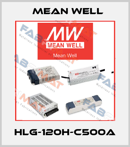 HLG-120H-C500A Mean Well