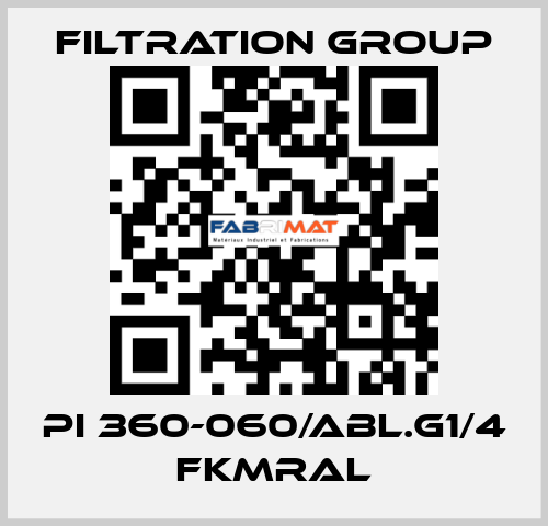 PI 360-060/ABL.G1/4 FKMRAL Filtration Group