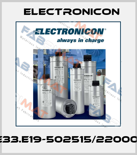 E33.E19-502515/220001 Electronicon