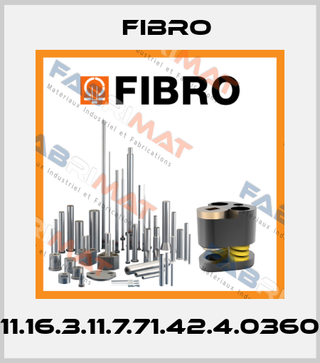 11.16.3.11.7.71.42.4.0360 Fibro