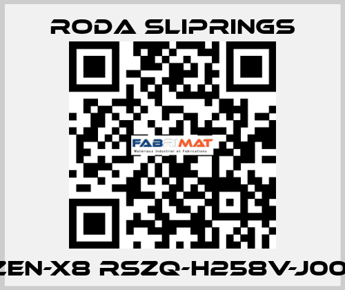 ZEN-X8 RSZQ-H258V-J001 Roda Sliprings